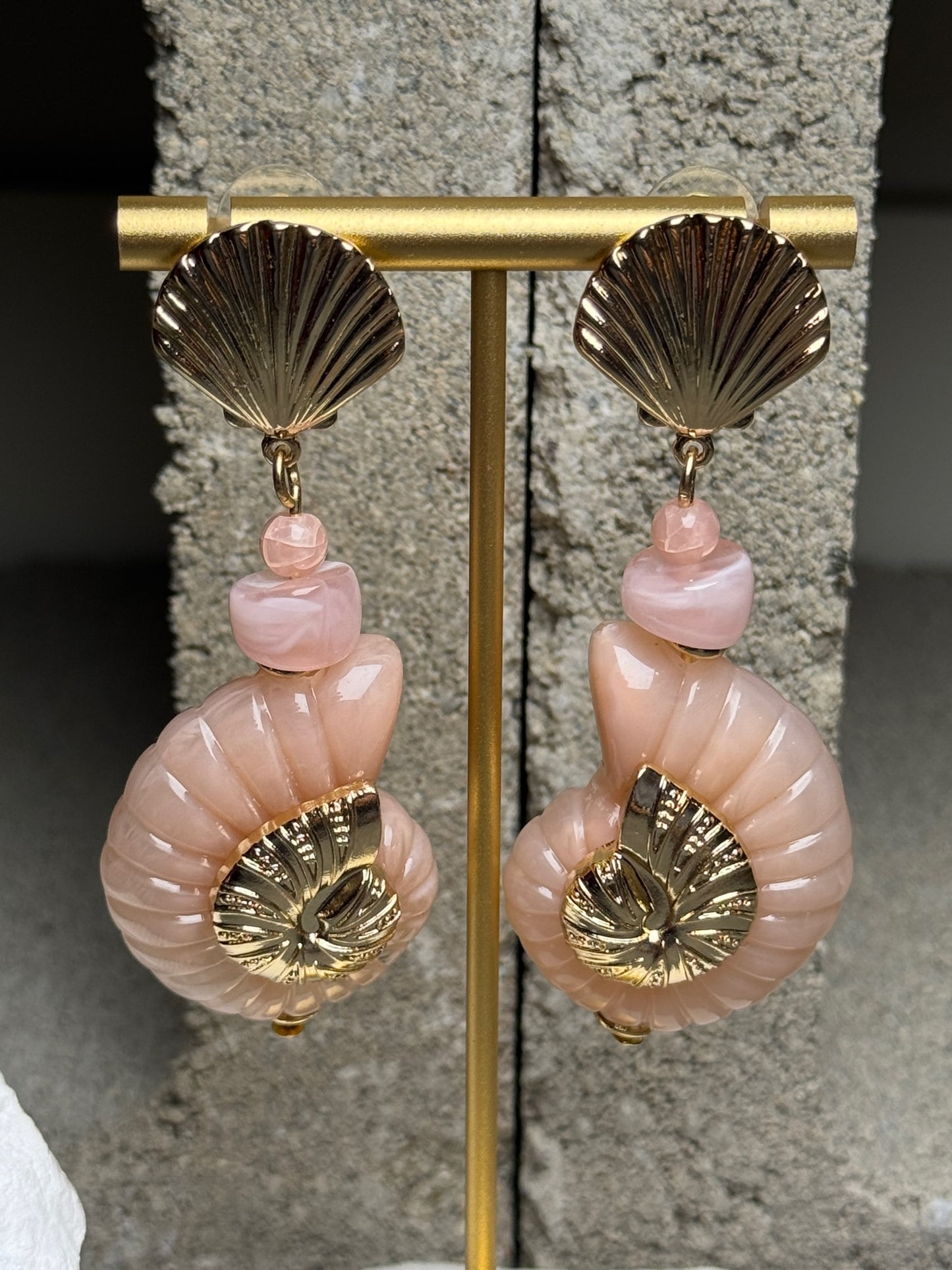 Shell Yeah Layered Earrings