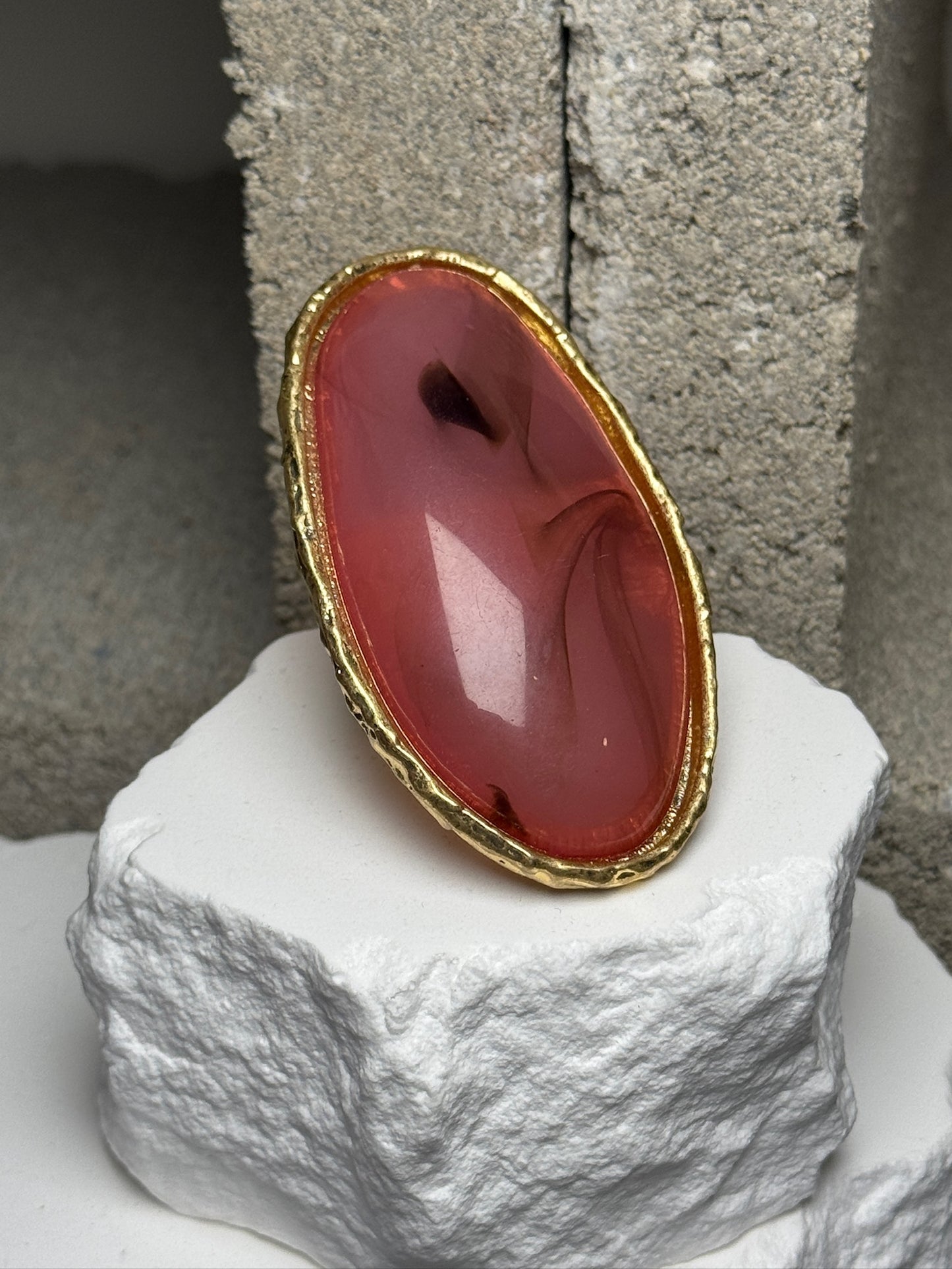 Ethereal Statement Ring Expandable Up To Size 10
