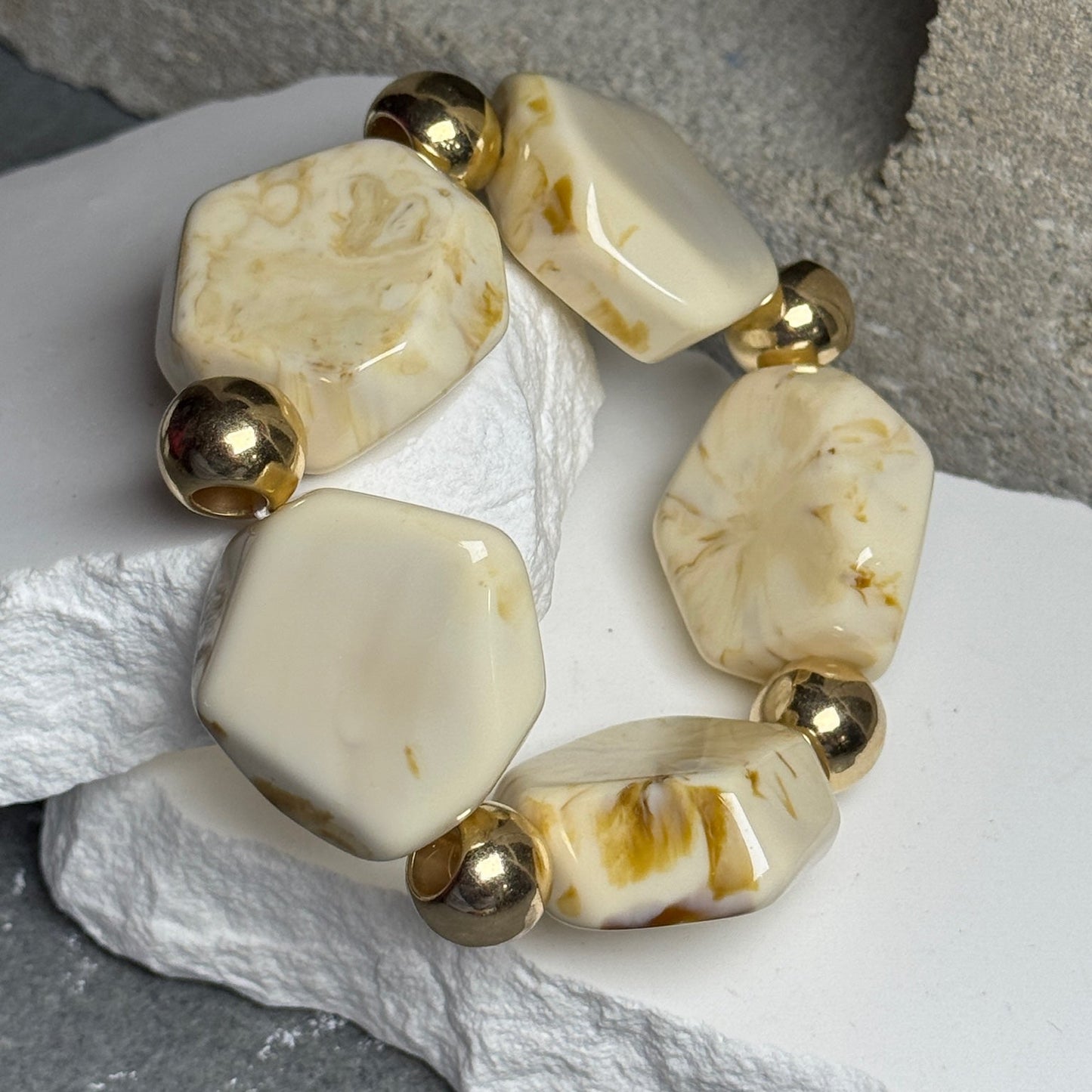 Desert Clay Elastic Bracelet