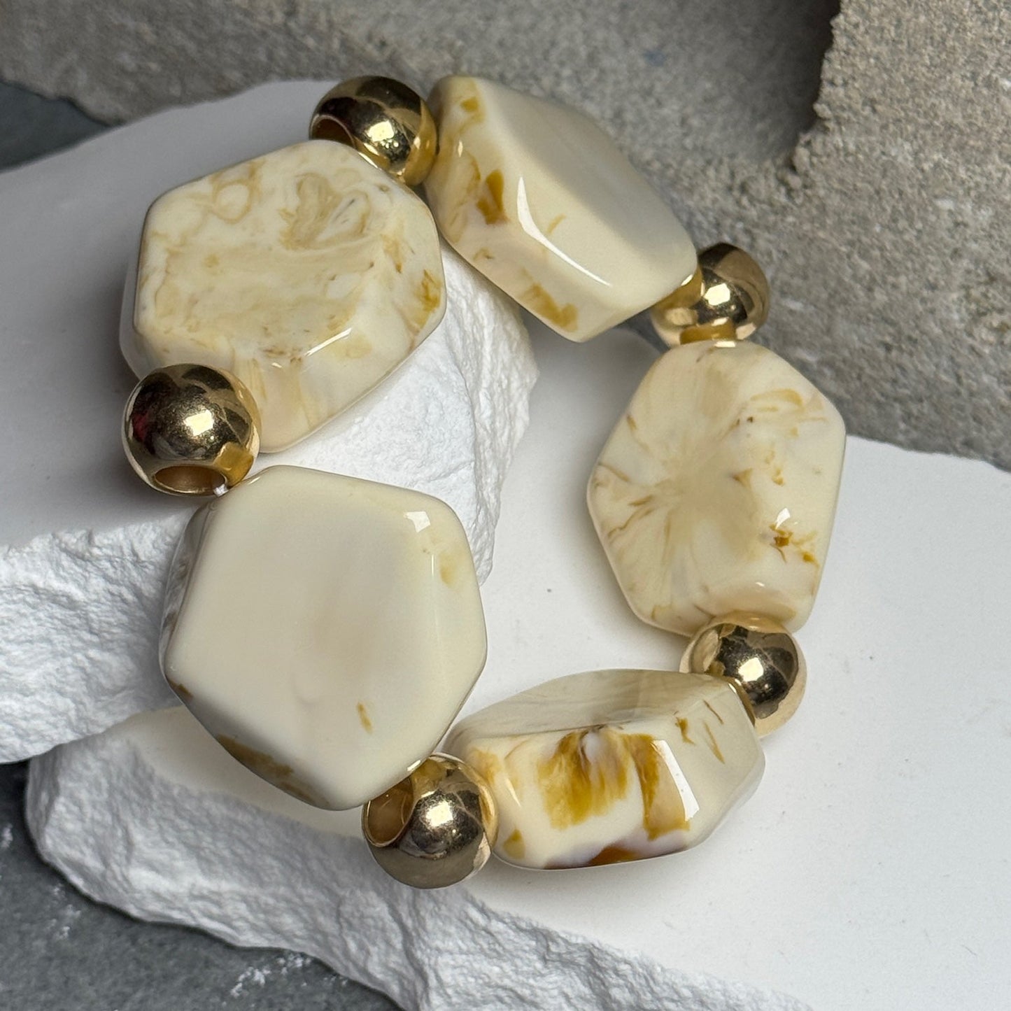 Desert Clay Elastic Bracelet