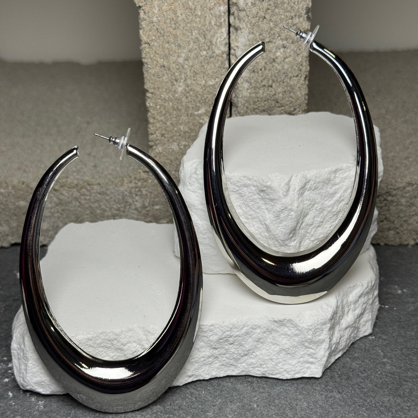 Moonlit Hoop Earrings