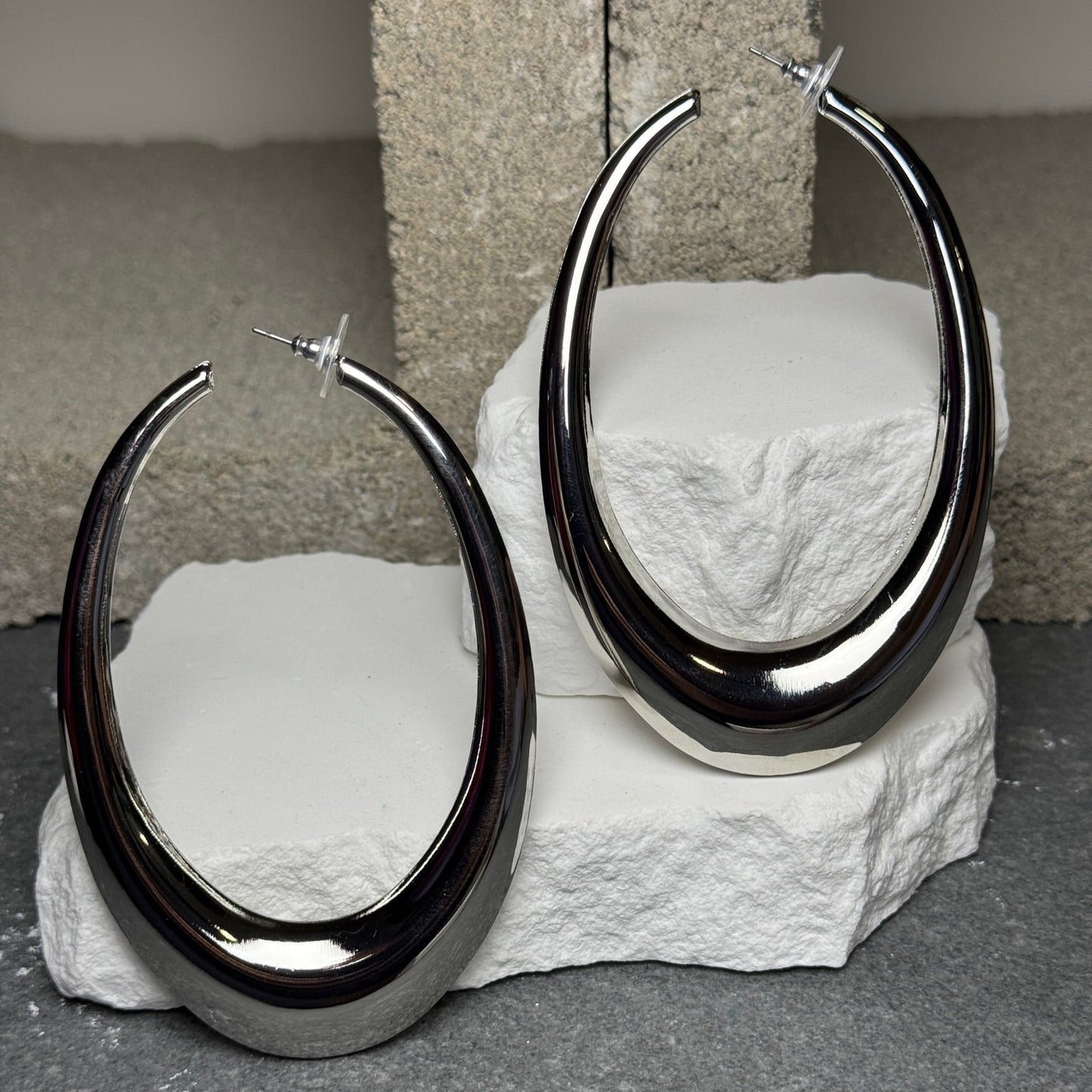 Moonlit Hoop Earrings