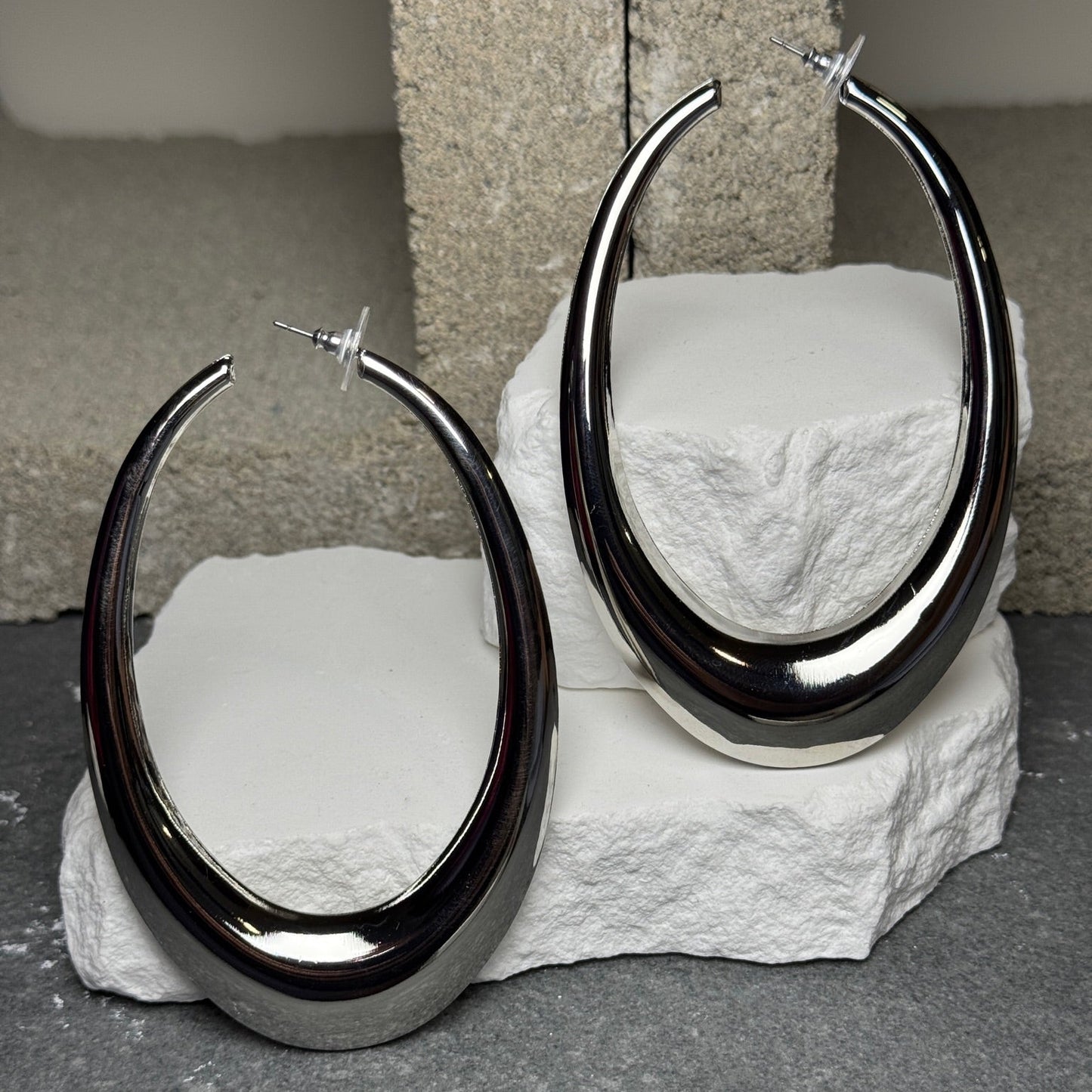 Moonlit Hoop Earrings