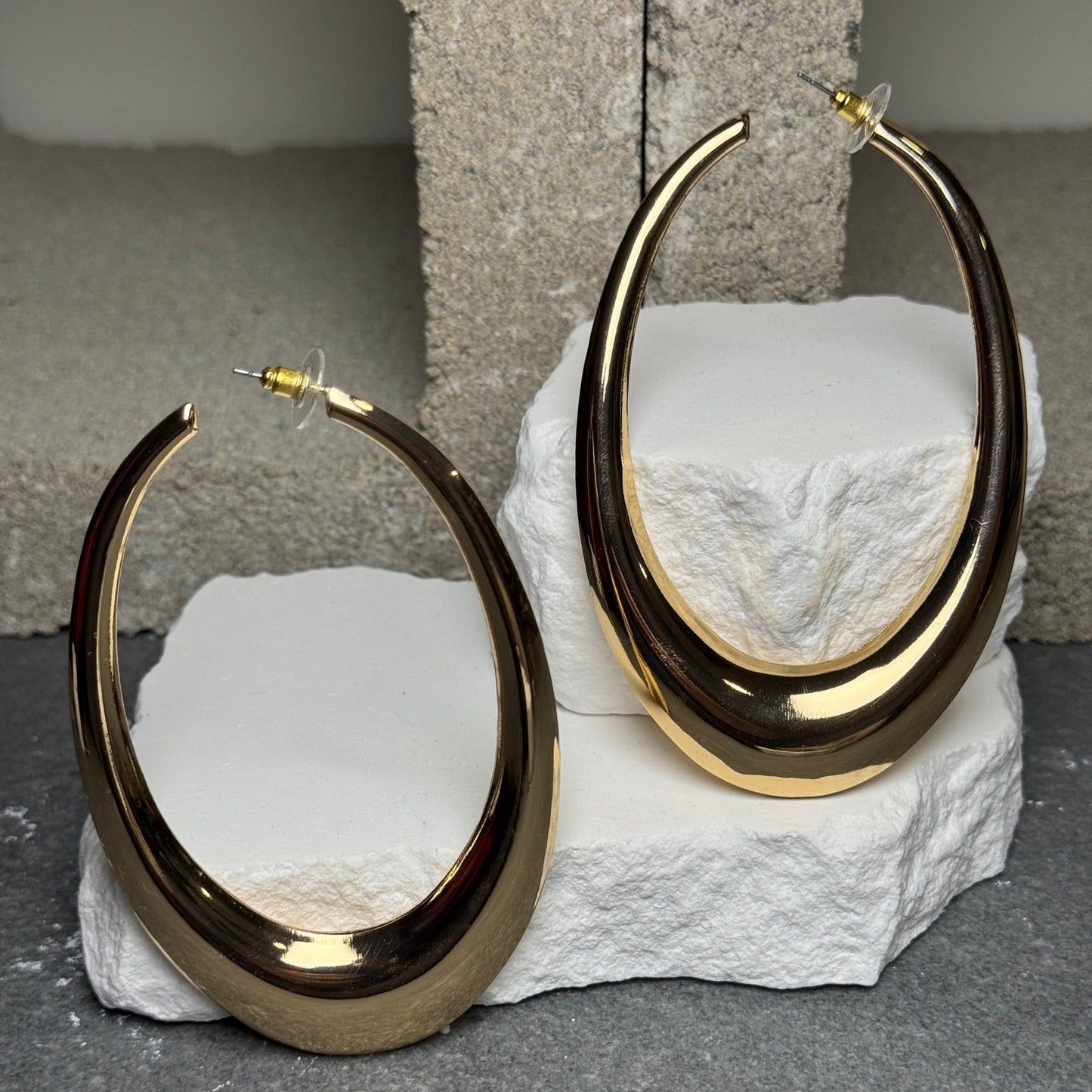 Moonlit Hoop Earrings