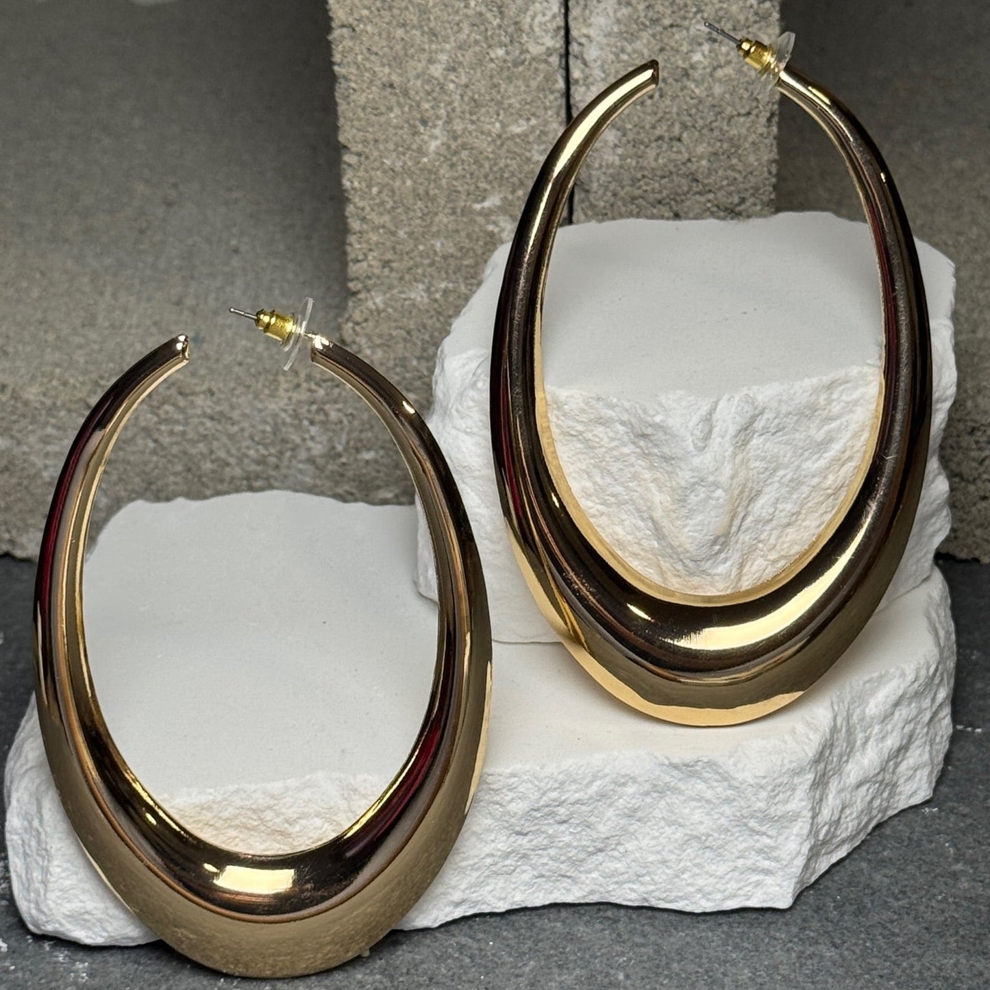 Moonlit Hoop Earrings