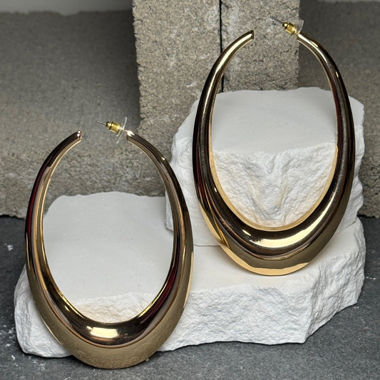 Moonlit Hoop Earrings