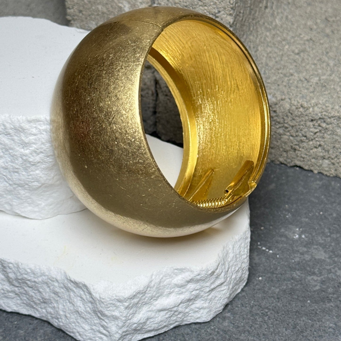 Eclipse Metal Cuff Bracelet 8"