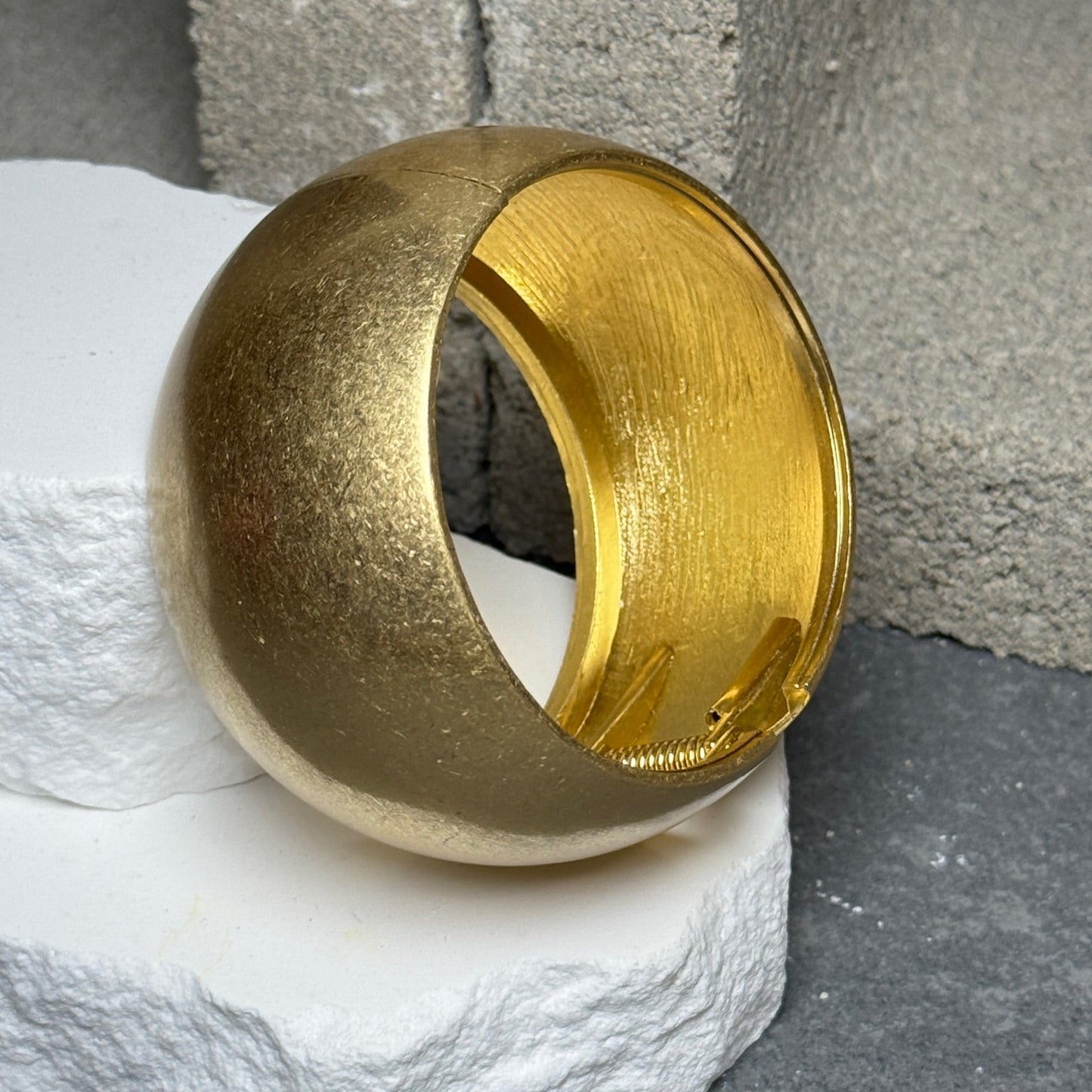 Eclipse Metal Cuff Bracelet 8"
