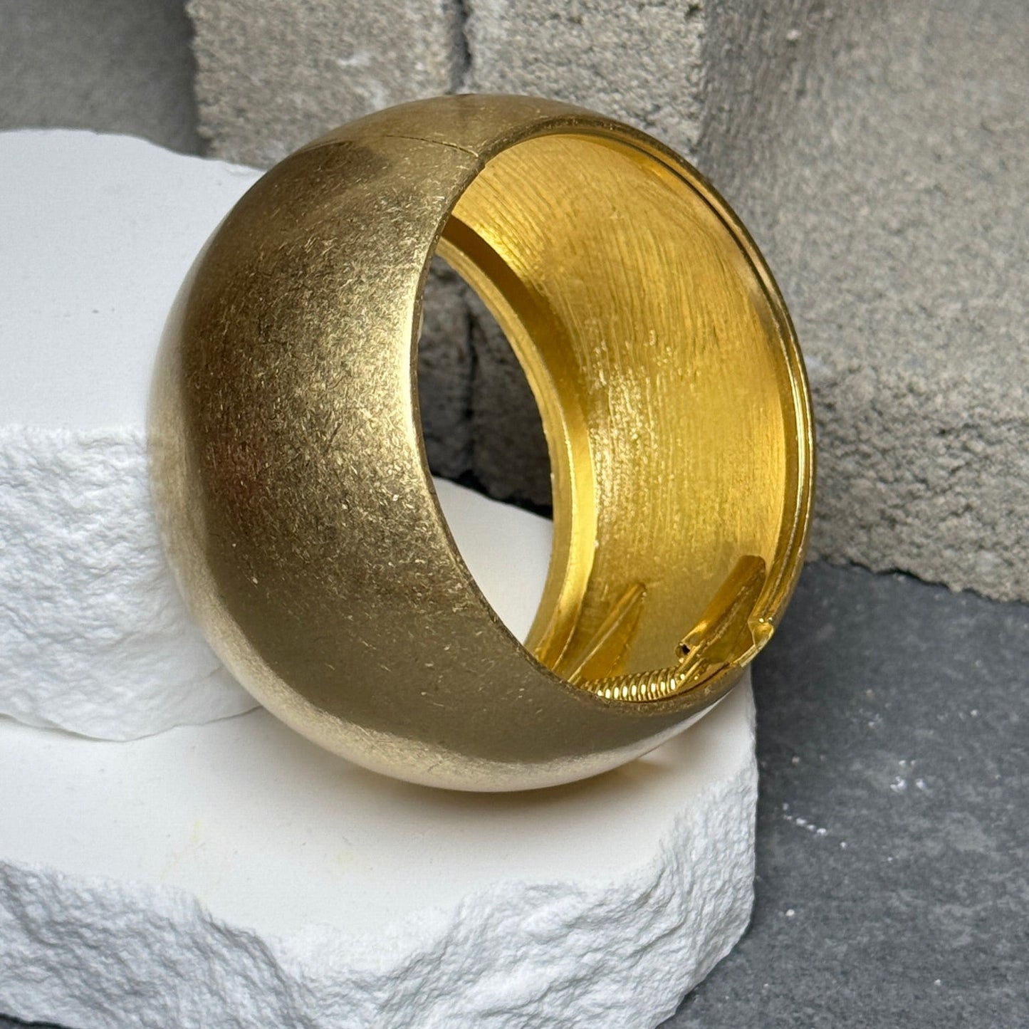 Eclipse Metal Cuff Bracelet 8"