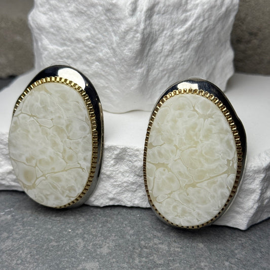 Marble Muse Stud Earrings