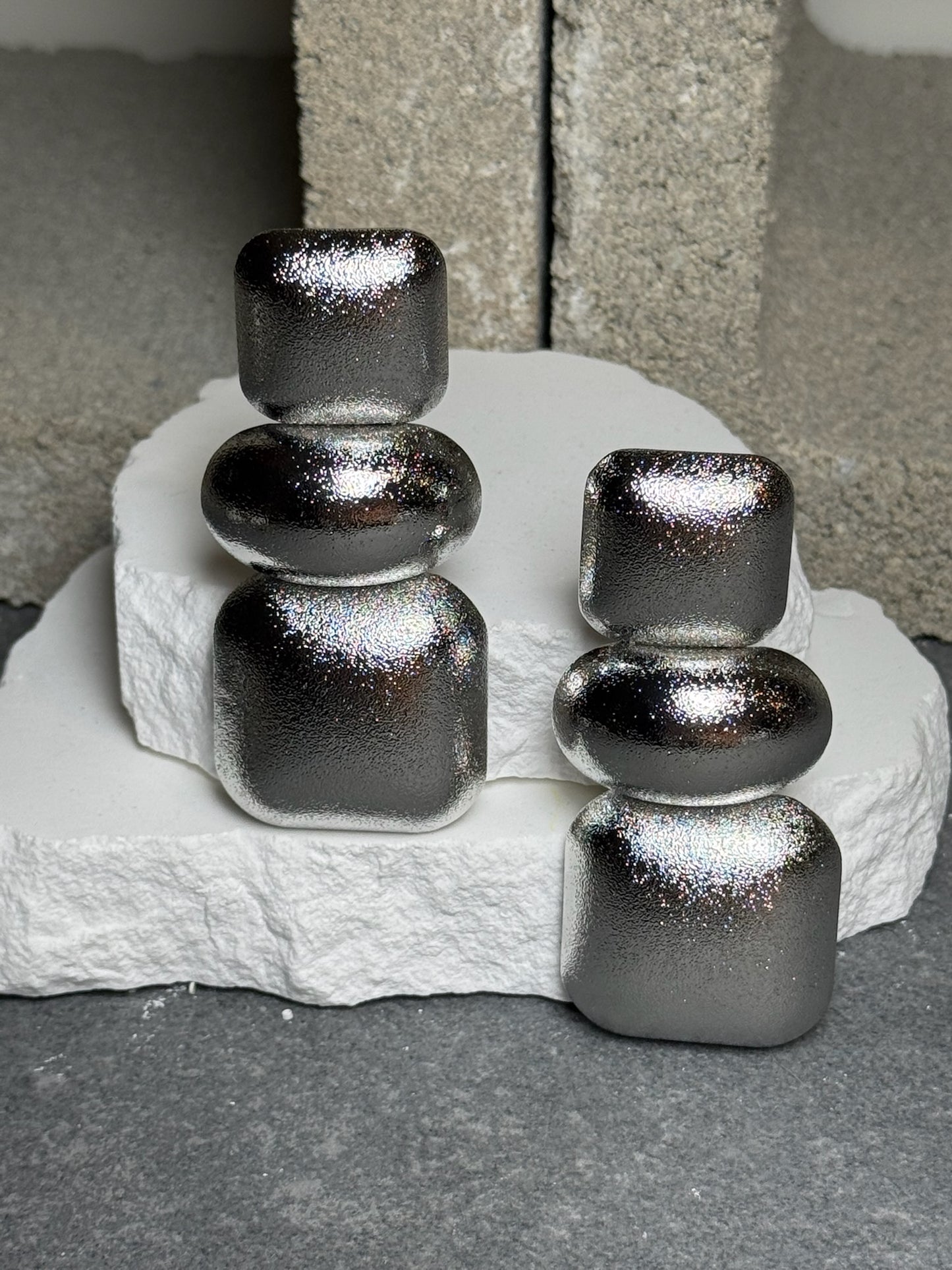 Triple Play Layered Earrings