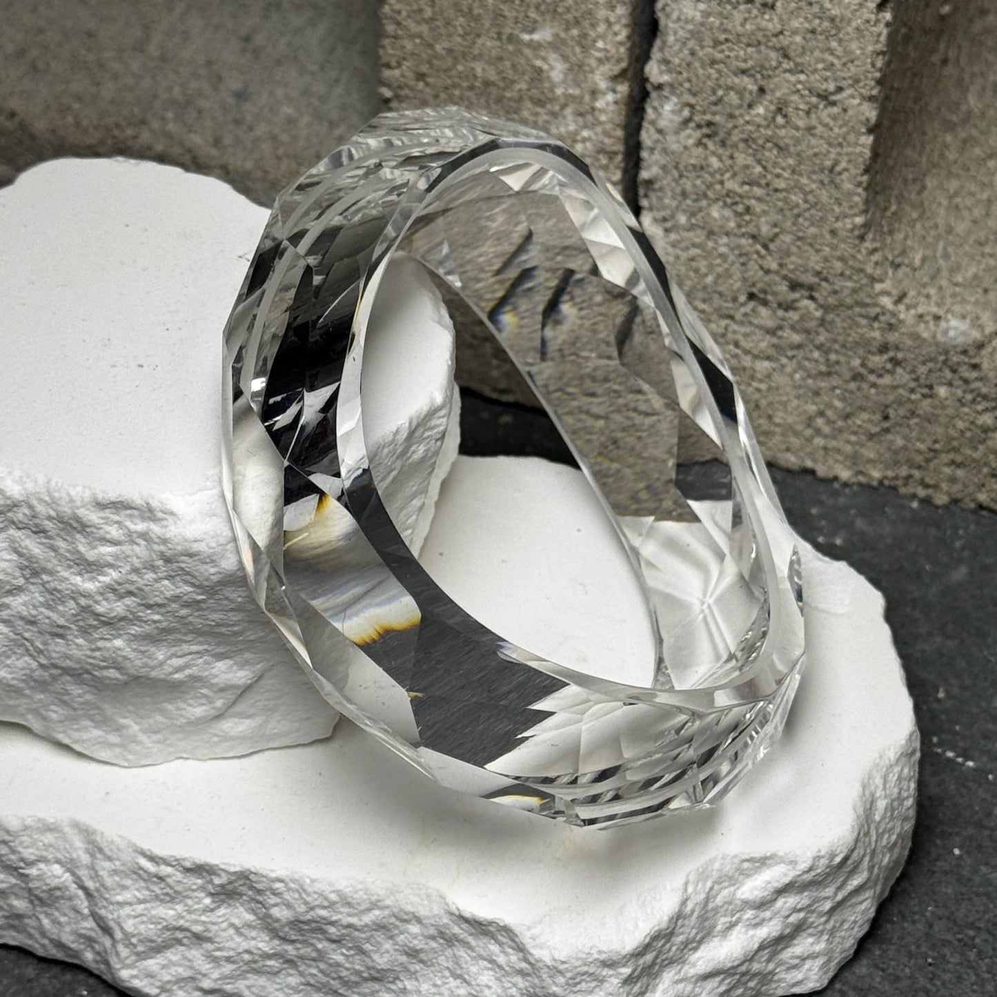 Lowkey Clear Bangle 7"