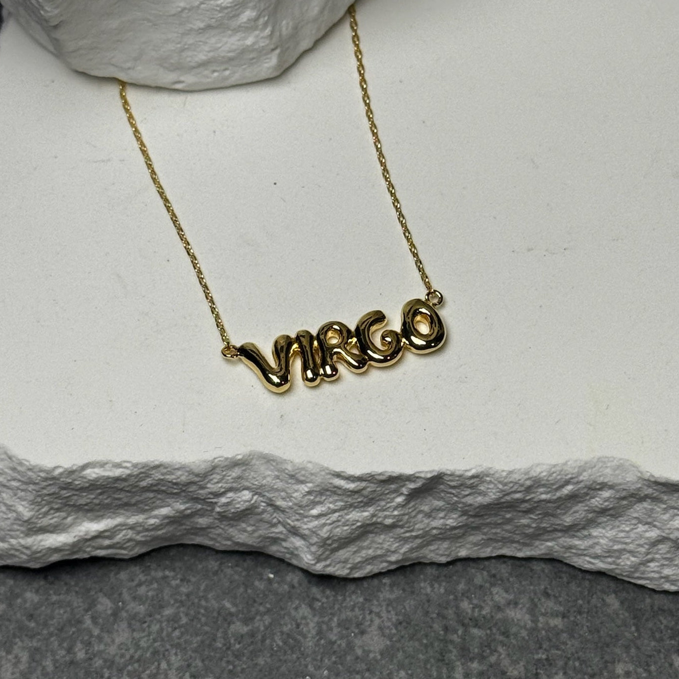 Zodiac Necklace 18k Gold Plated 16" w/ Extender