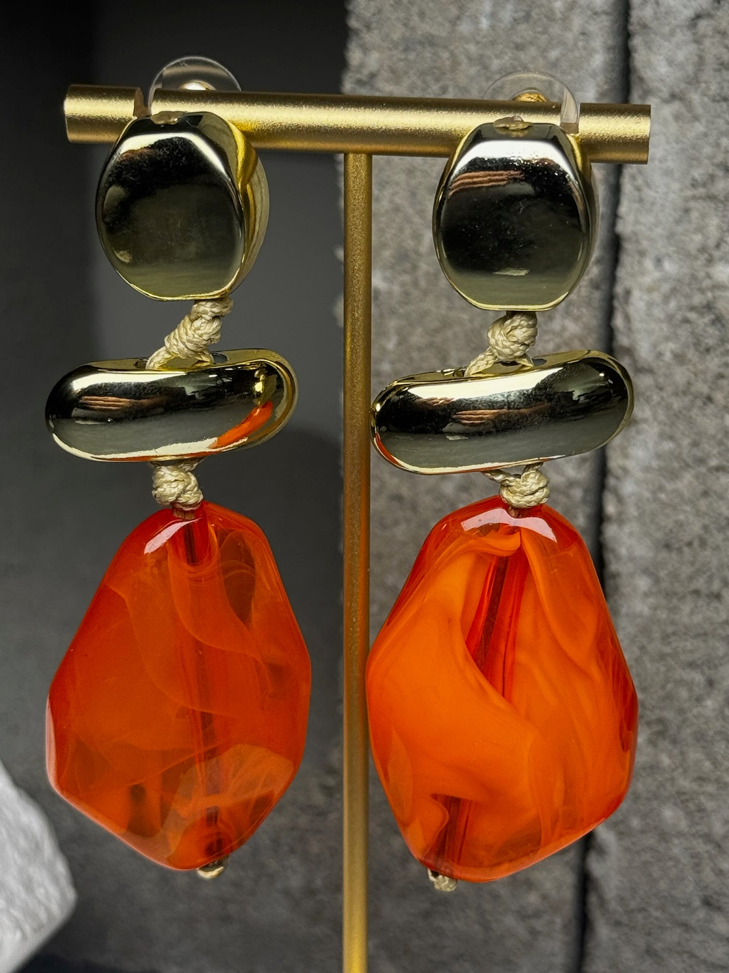 Let It Burn Layered Earrings