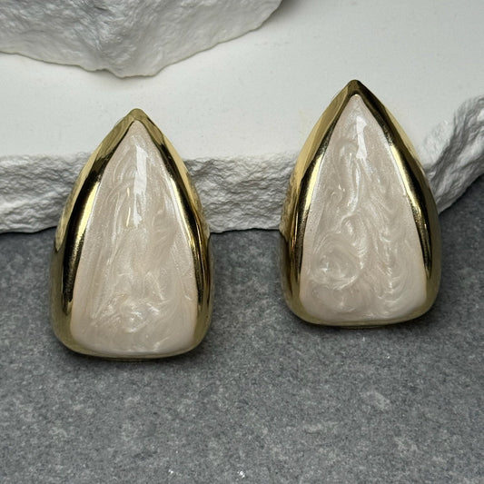 Timeless Teardrop Stud Earrings