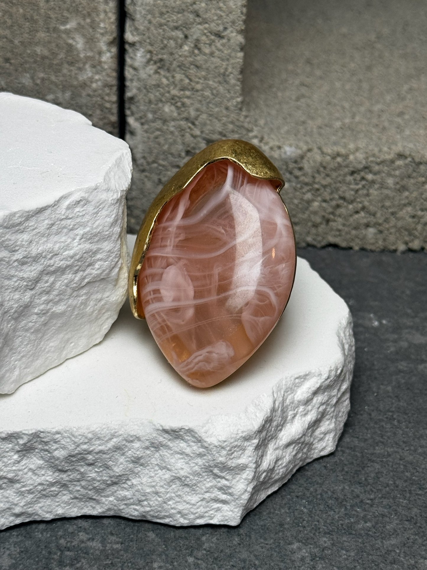 Center Of Attention Expandable Ring Up To Size 10
