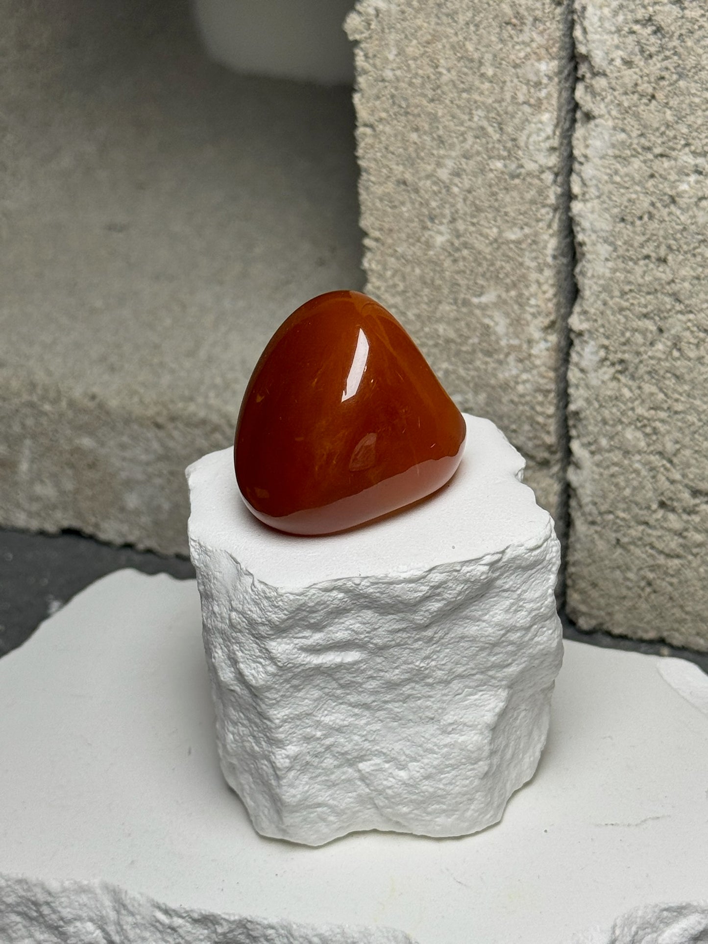Stay Grounded Chunky Ring Size 8