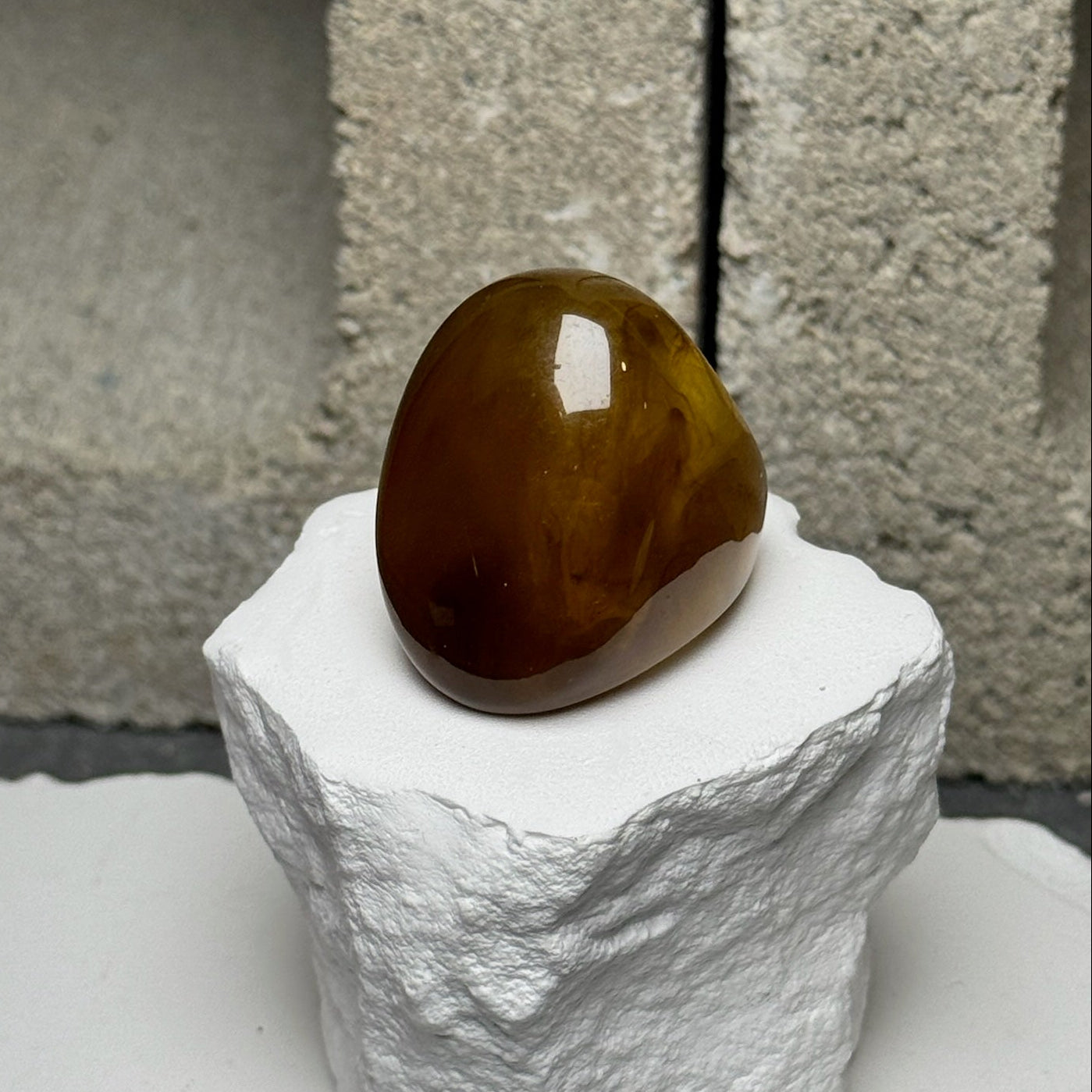 Stay Grounded Chunky Ring Size 8