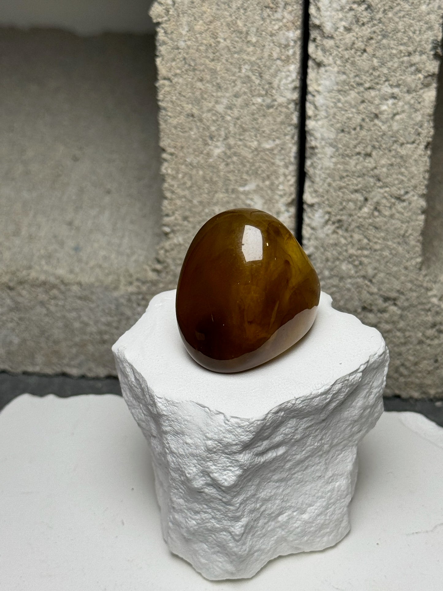 Stay Grounded Chunky Ring Size 8