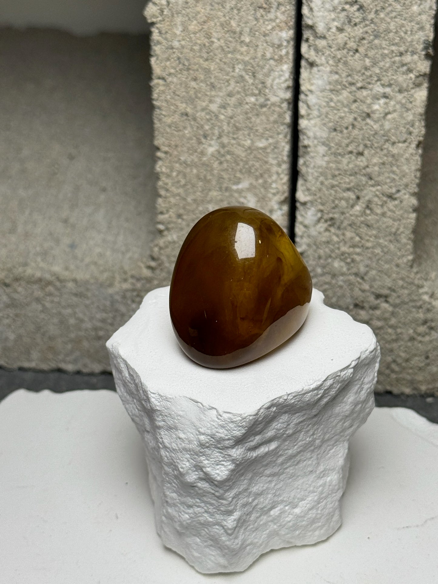 Stay Grounded Chunky Ring Size 8