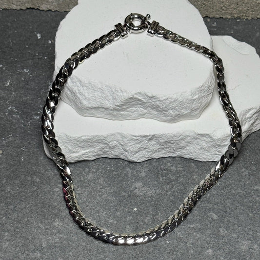Sleek Link Necklace 15"