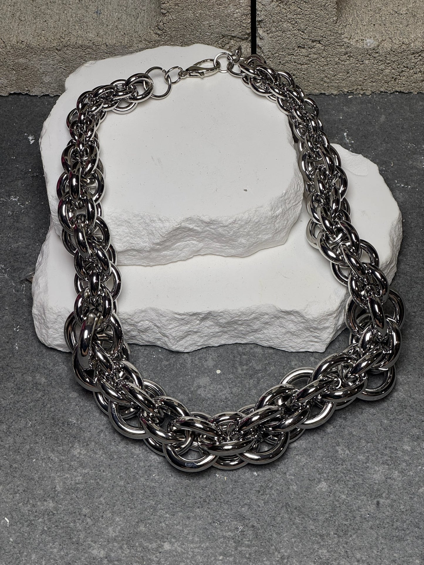 Never Too Much Link Necklace 18" w/ Extender