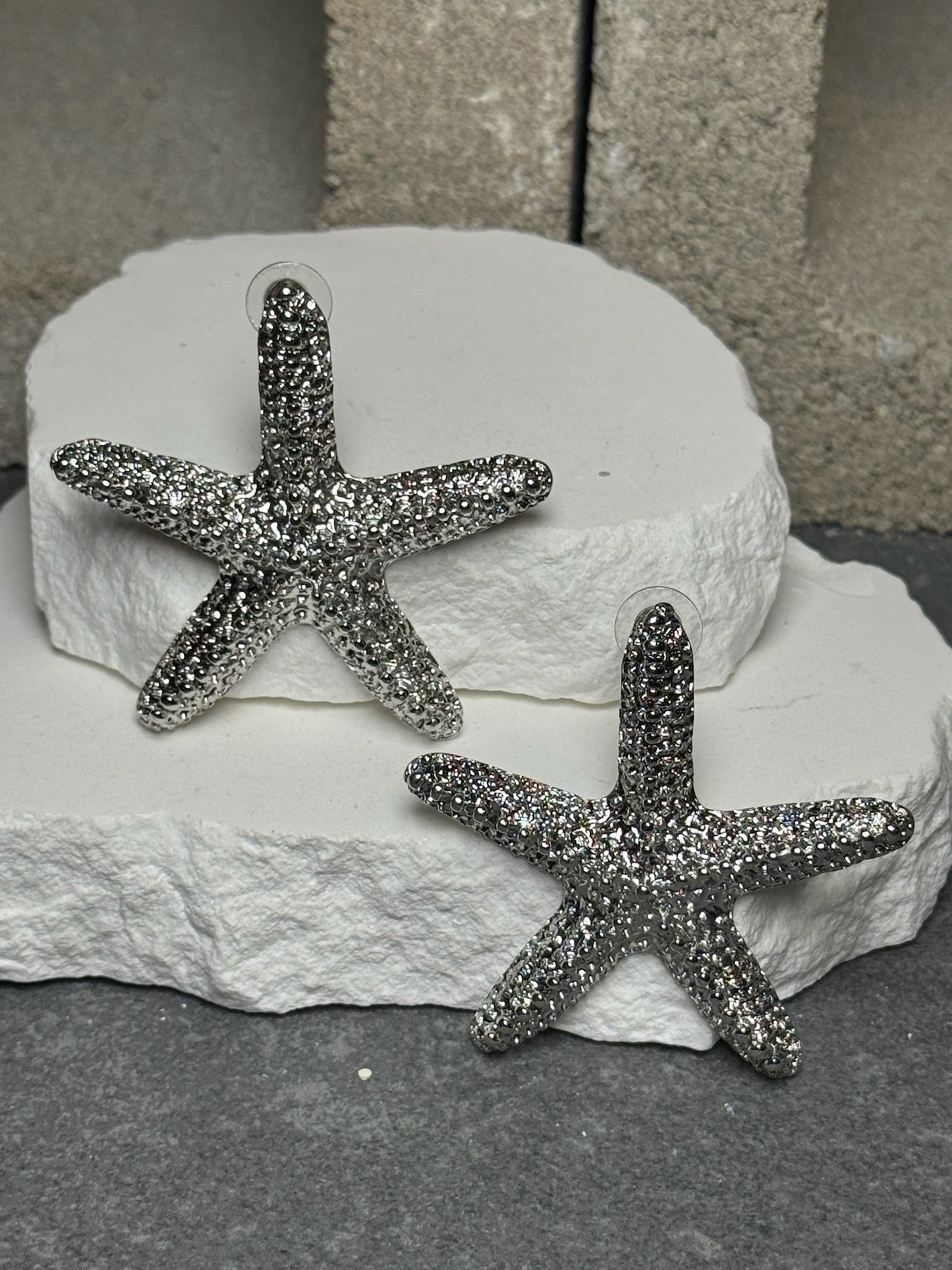 Island Starfish Stud Earrings