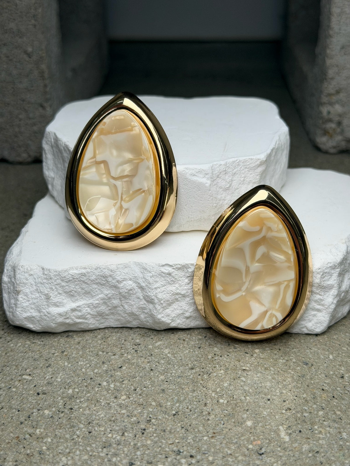 The Mosaic Tear Drop Earring