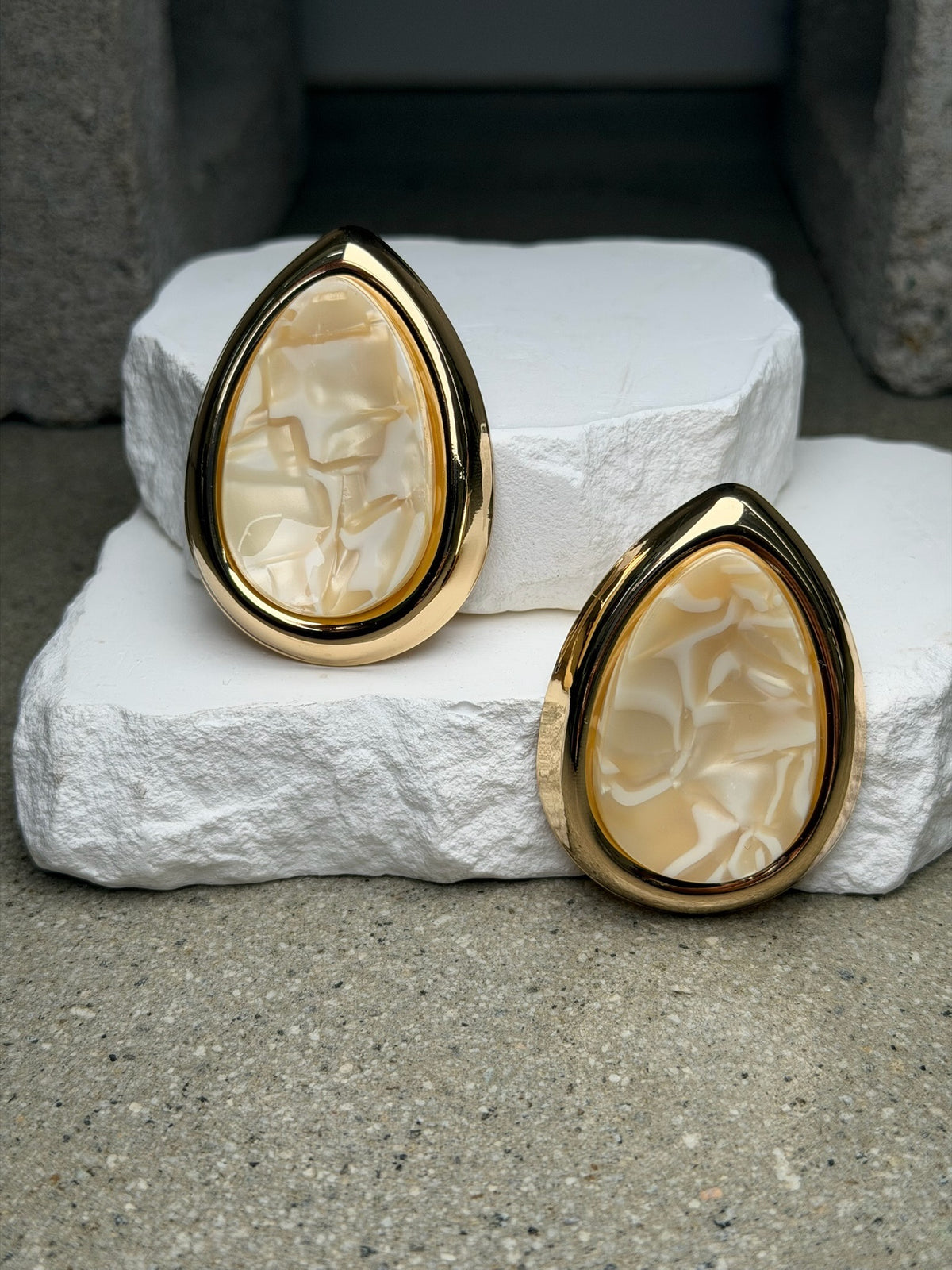 The Mosaic Tear Drop Earring