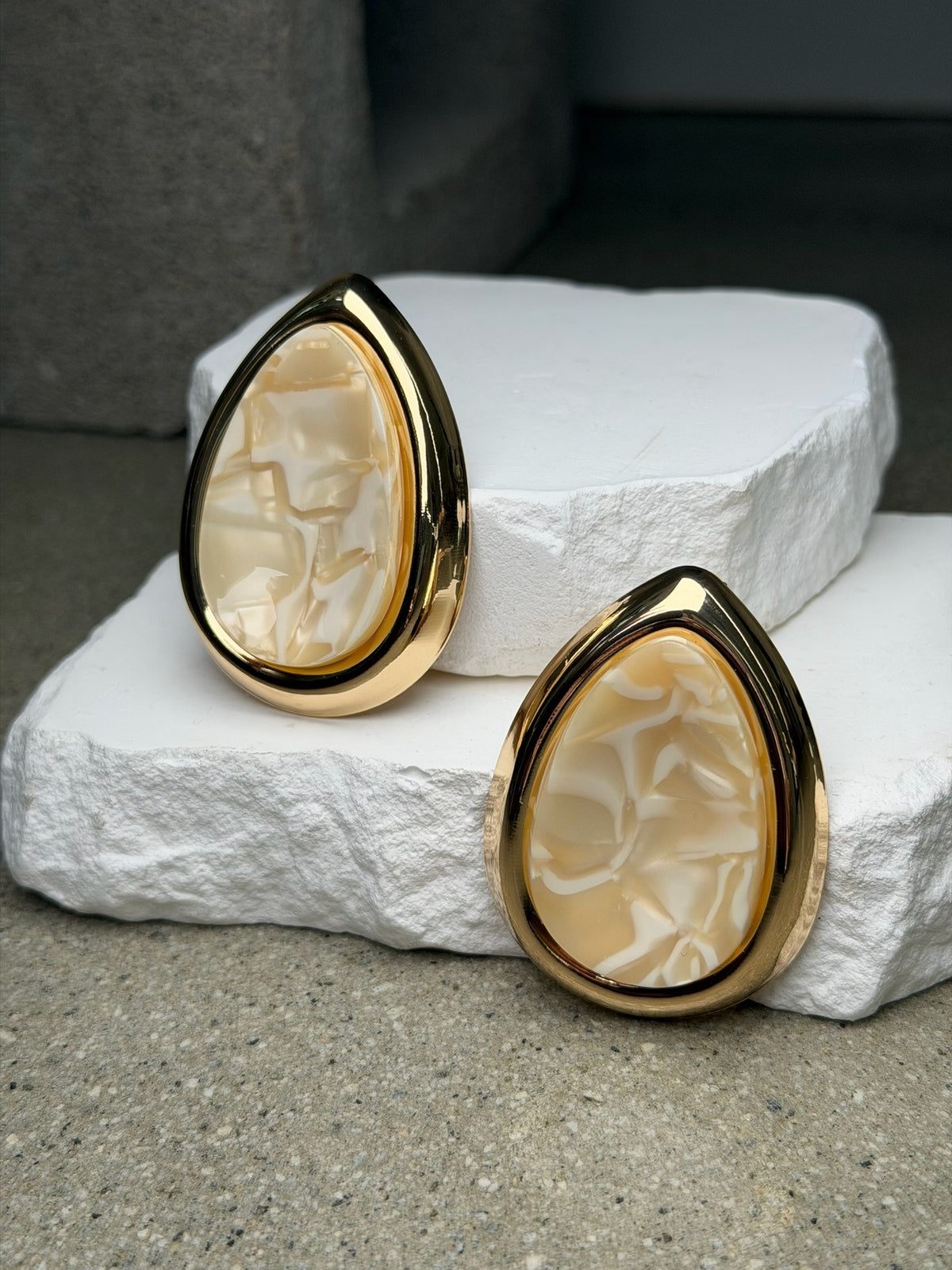 The Mosaic Tear Drop Earring