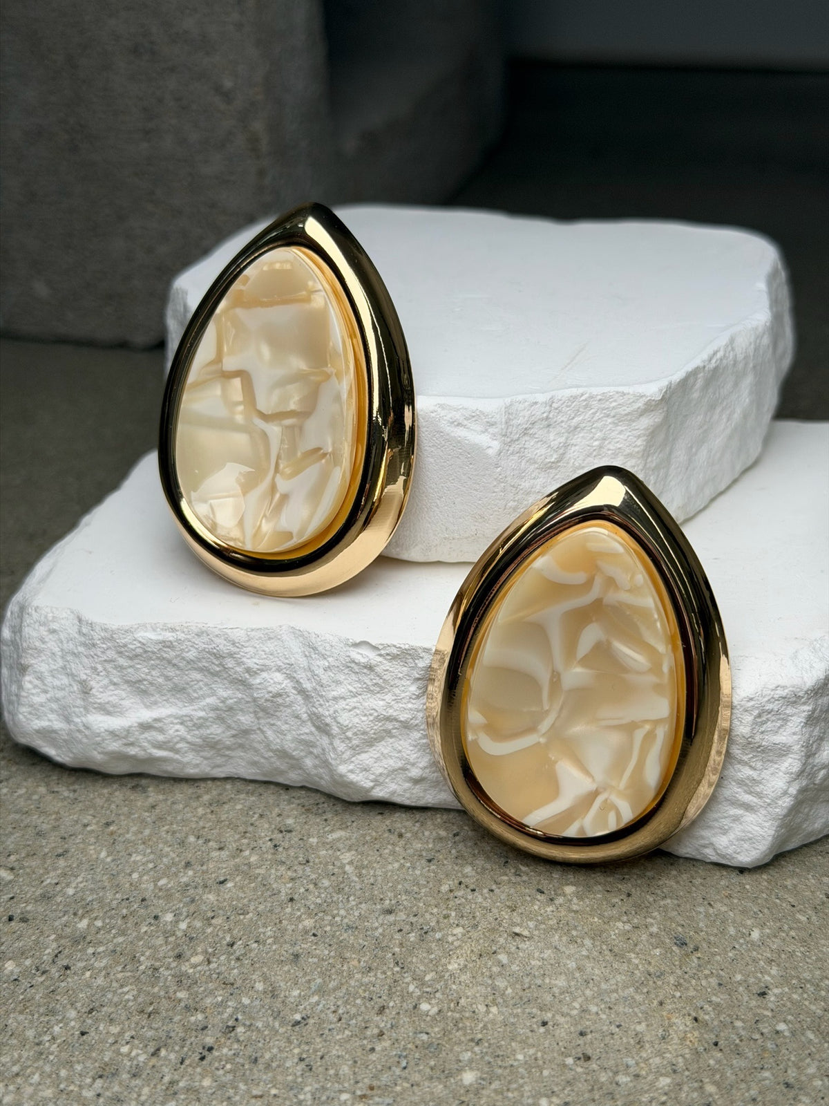 The Mosaic Tear Drop Earring
