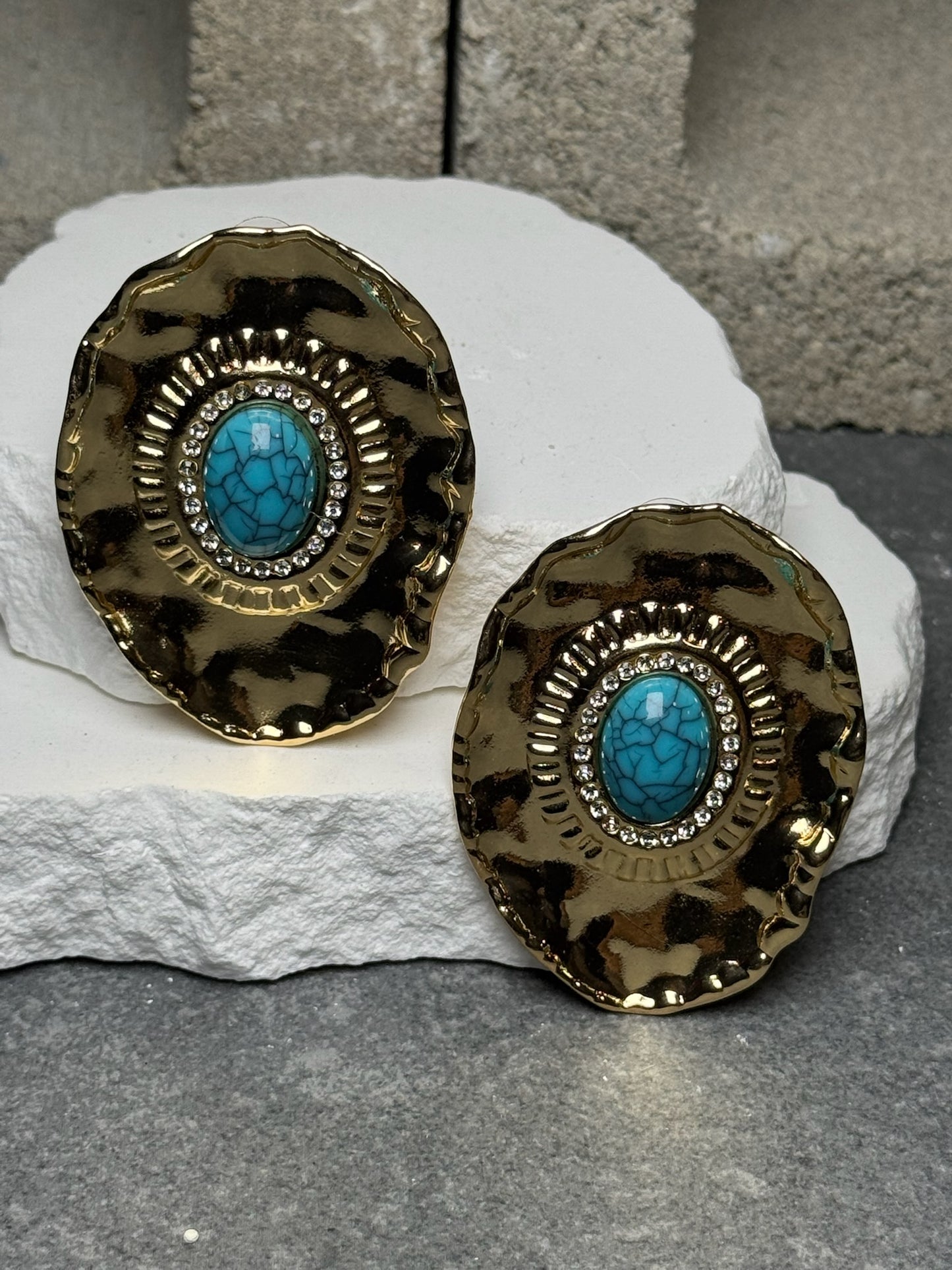 Canyon Glow Stud Earrings
