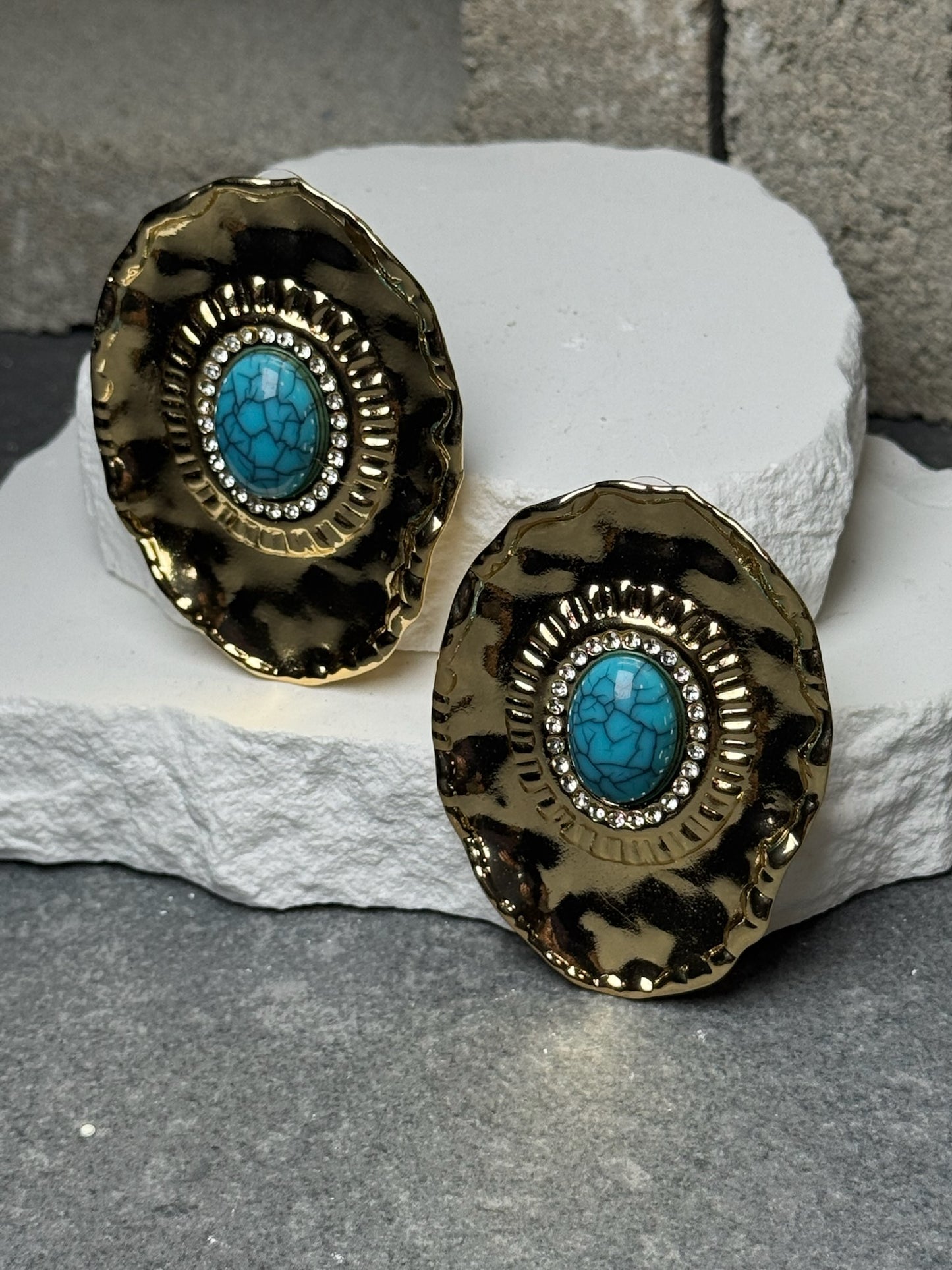 Canyon Glow Stud Earrings