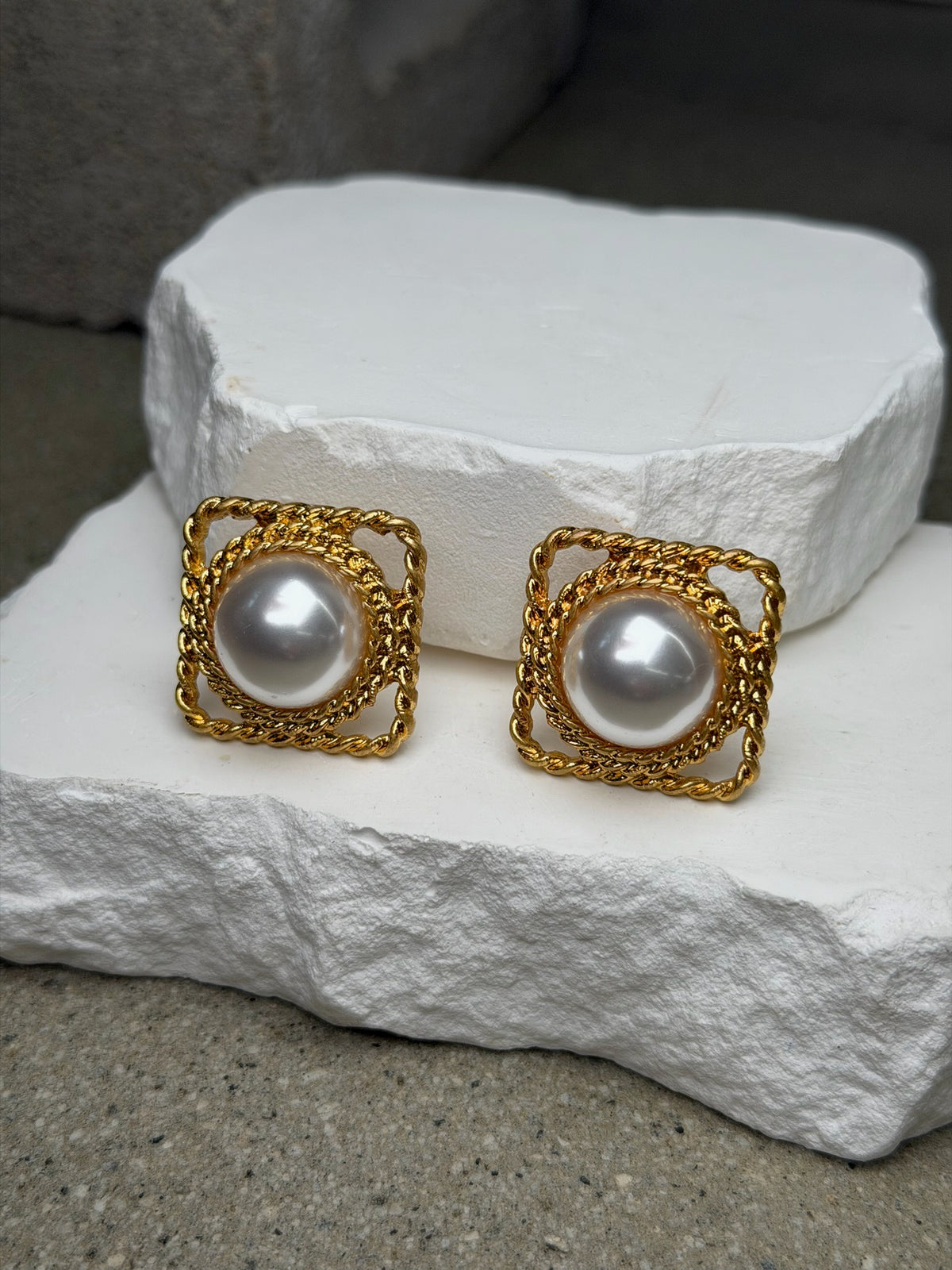 The Capri Pearl Studs