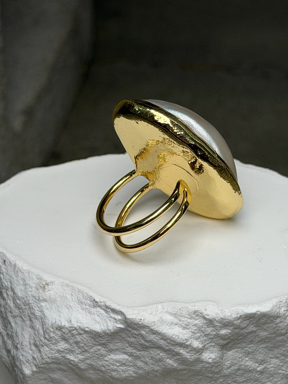 The Paloma Pearl Adjustable Ring