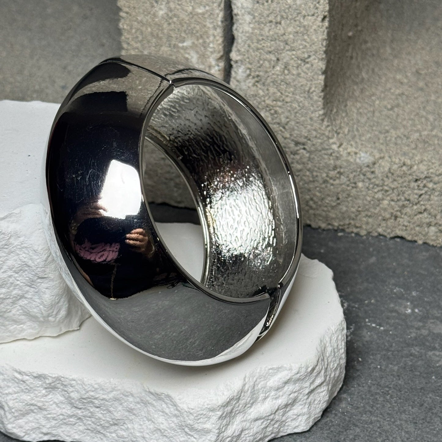 Bold Behavior Cuff Bracelet 7.5