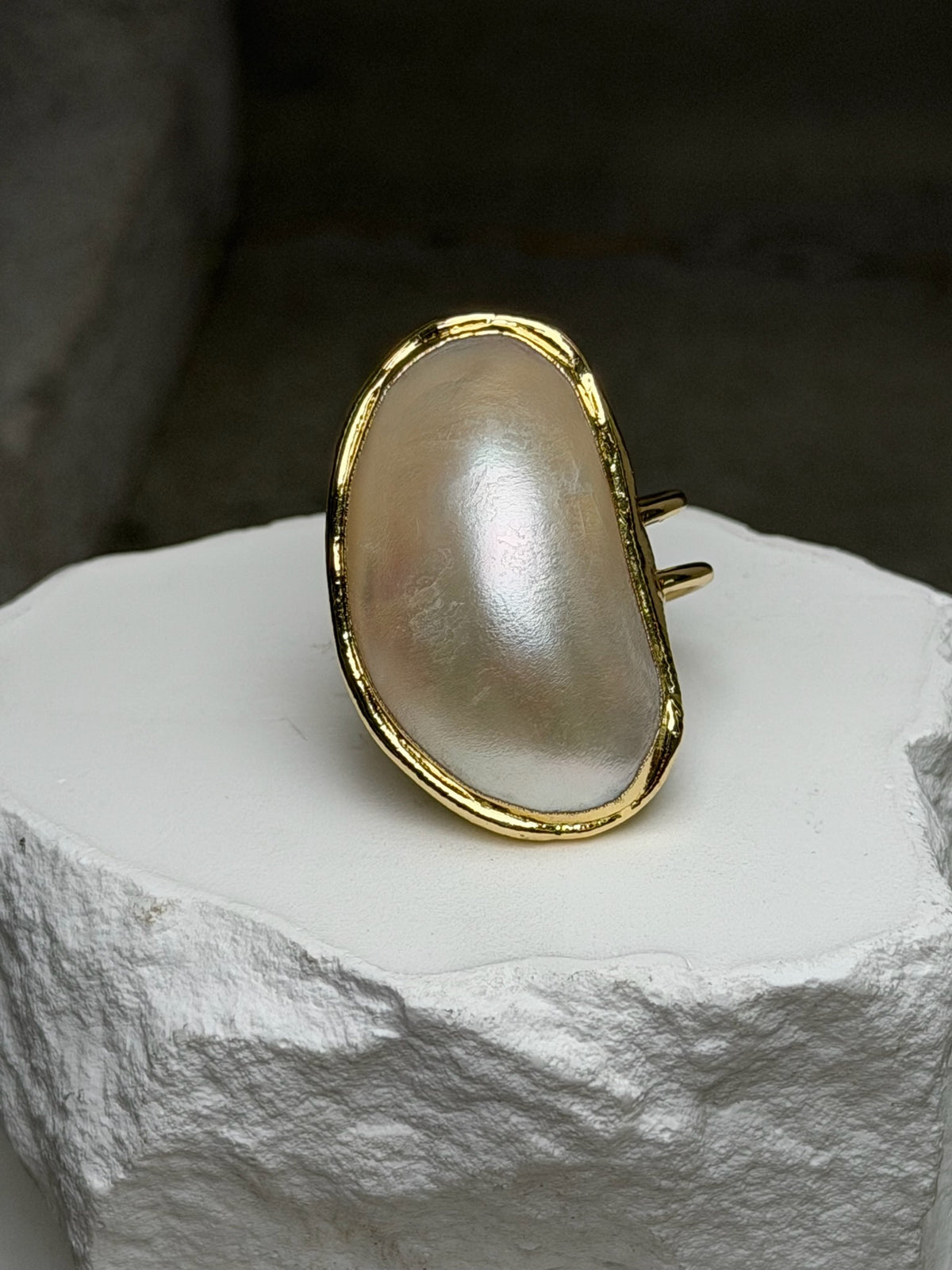 The Paloma Pearl Adjustable Ring