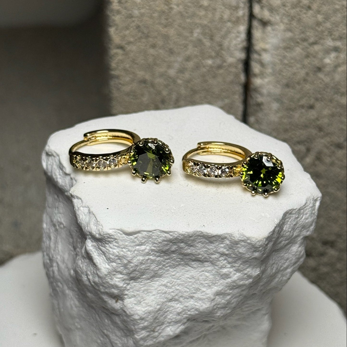 Mint To Be Mini Hoop Earrings