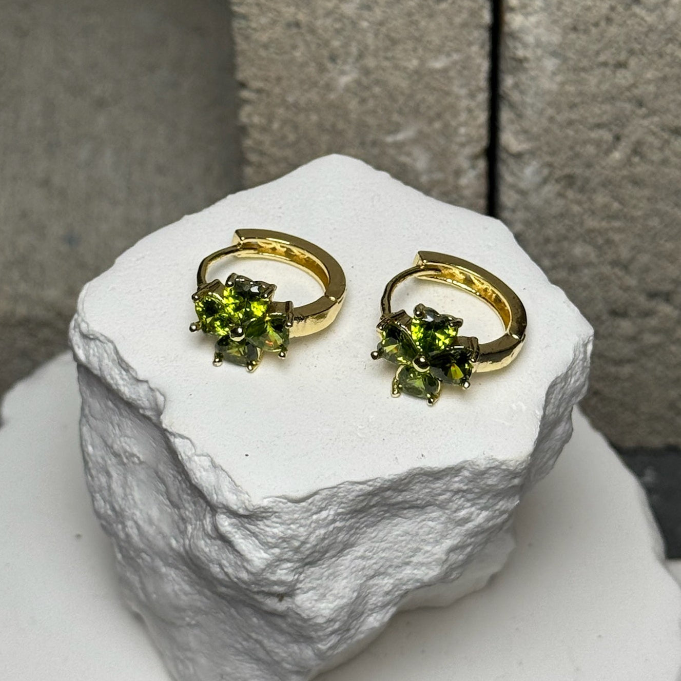 Mint To Be Mini Hoop Earrings