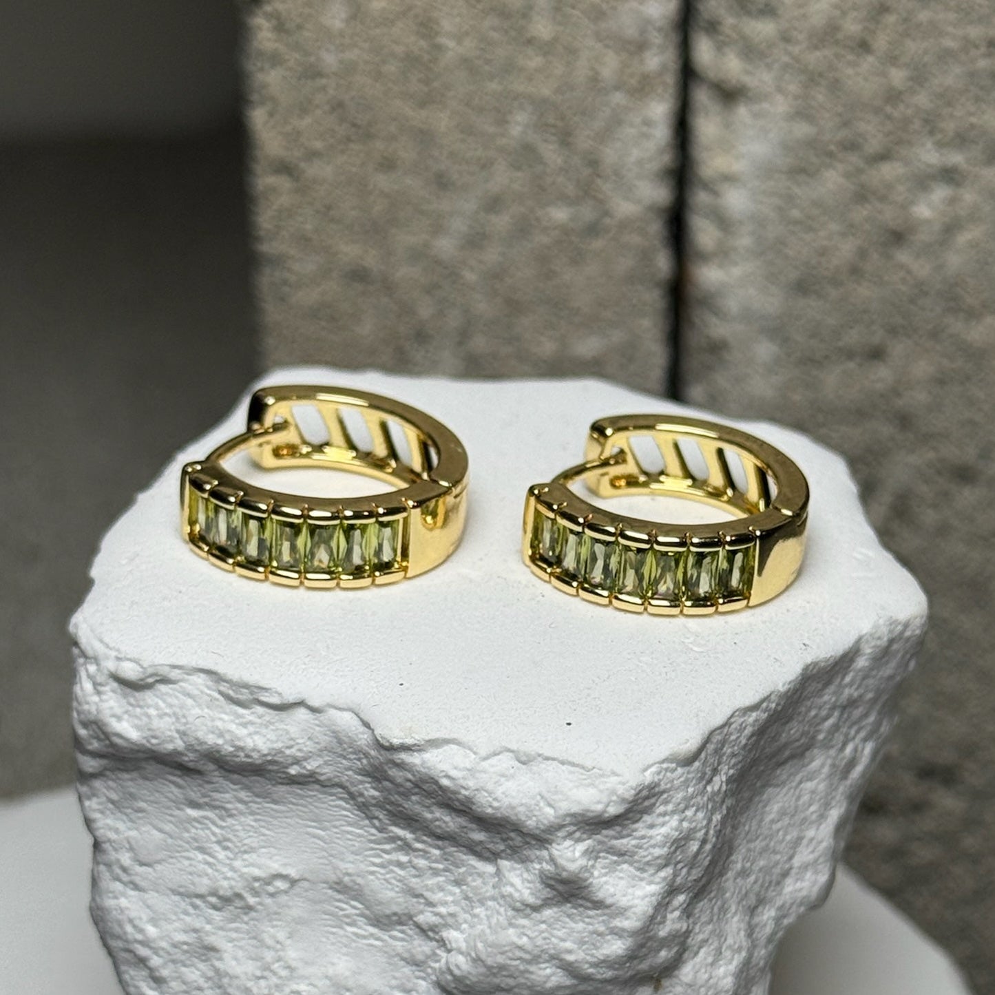 Mint To Be Mini Hoop Earrings