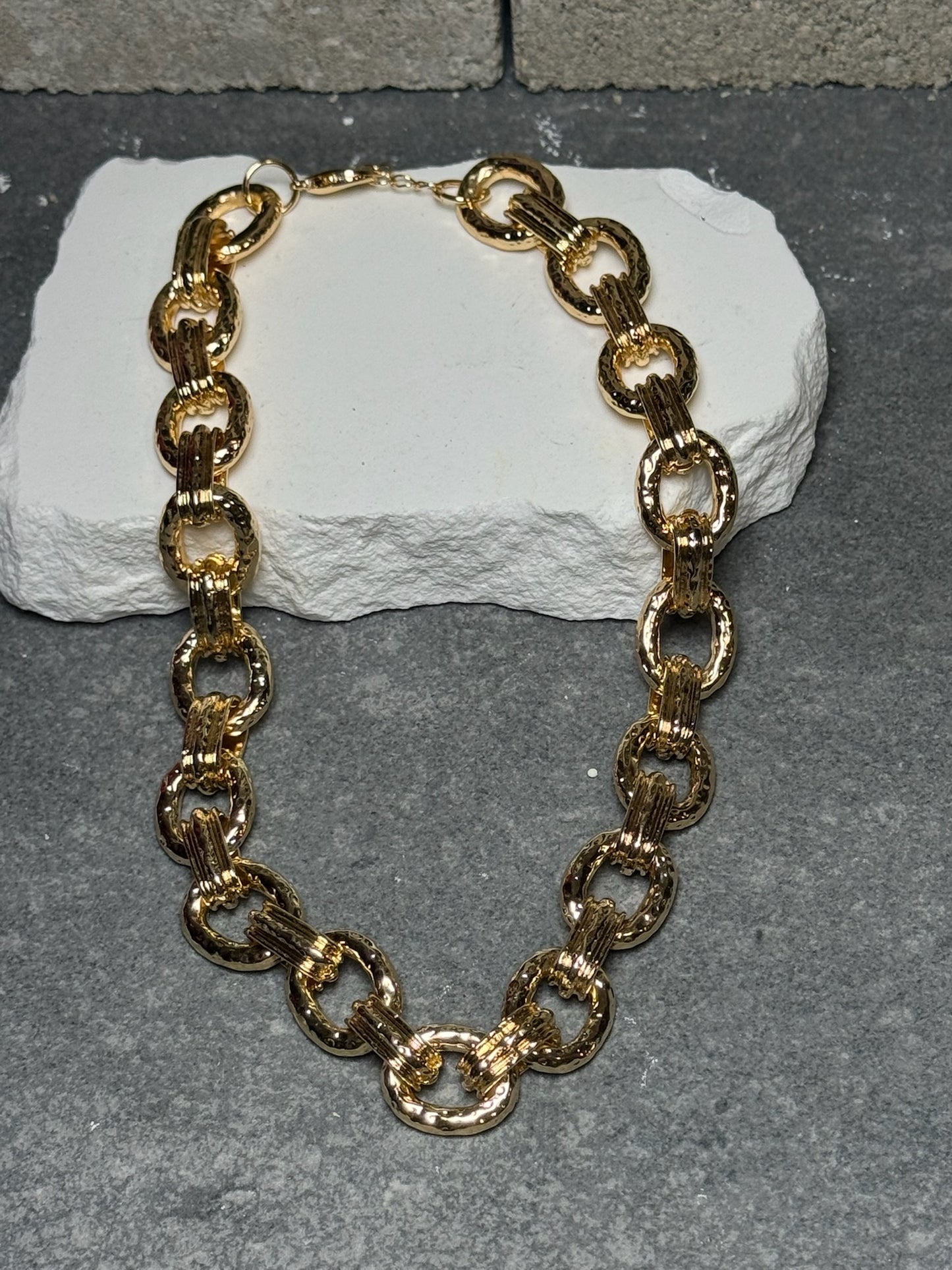 Pressure Link Necklace 17" w/ Extender