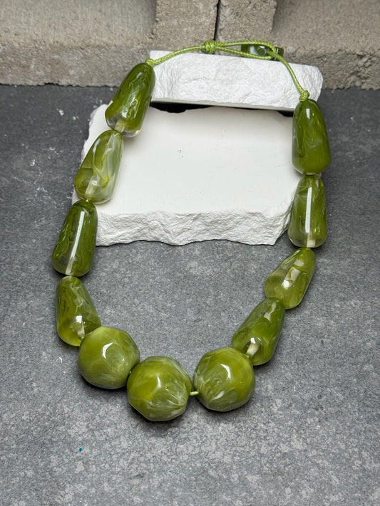 Run The Room Statement Necklace 20"