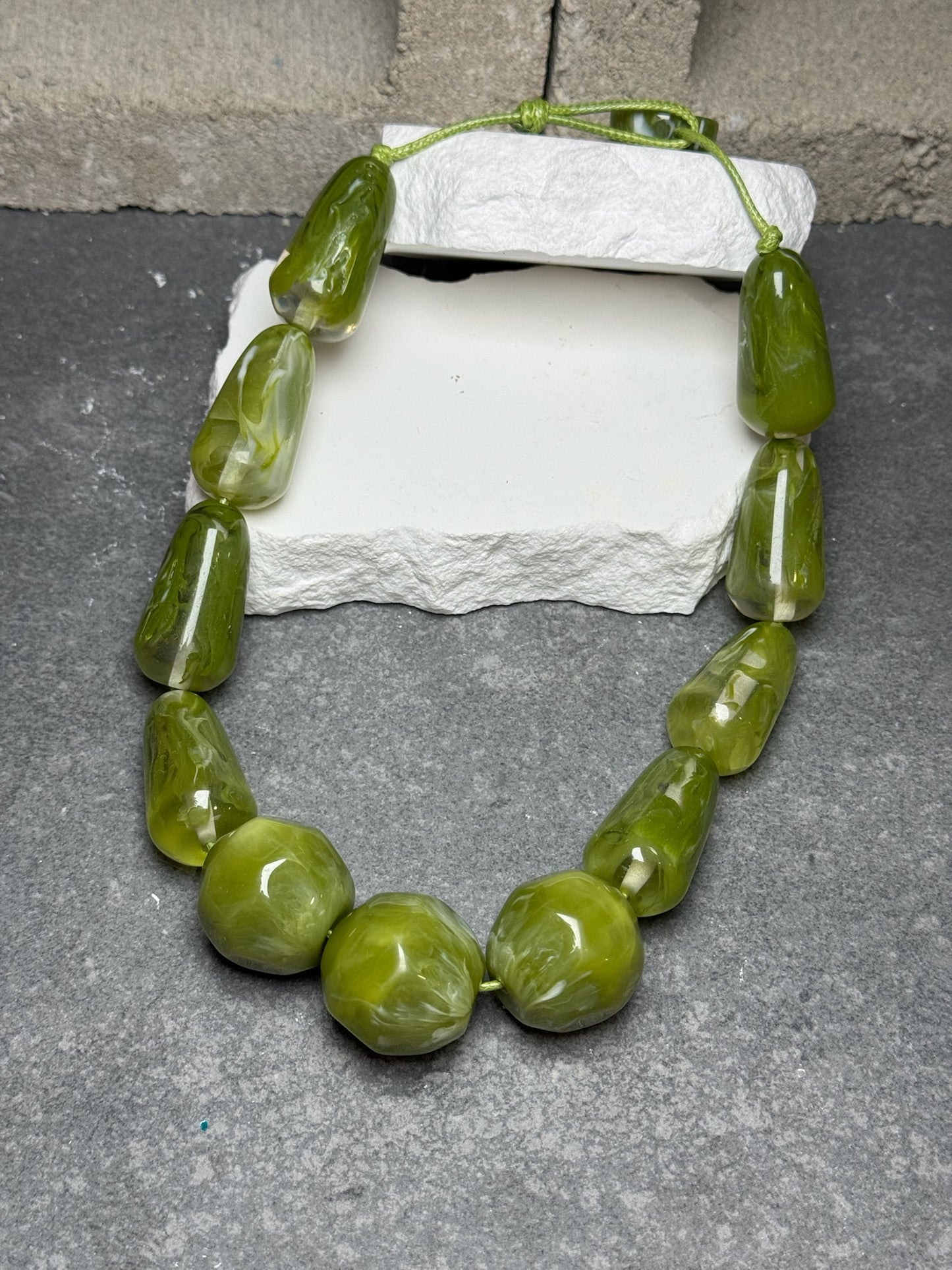 Run The Room Statement Necklace 20"