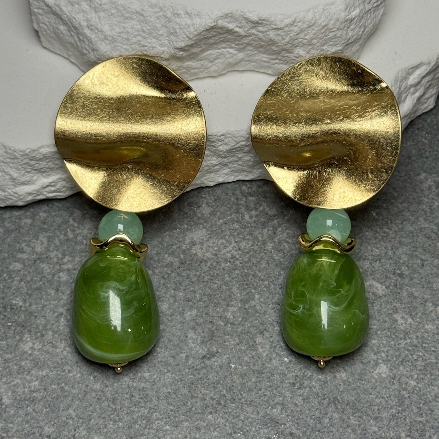 Fashionably Late Statement Earrings