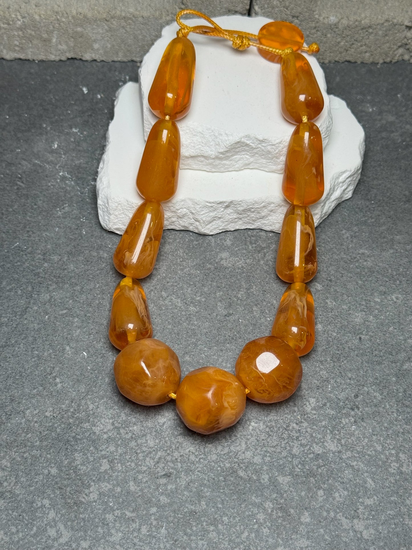 Run The Room Statement Necklace 20"