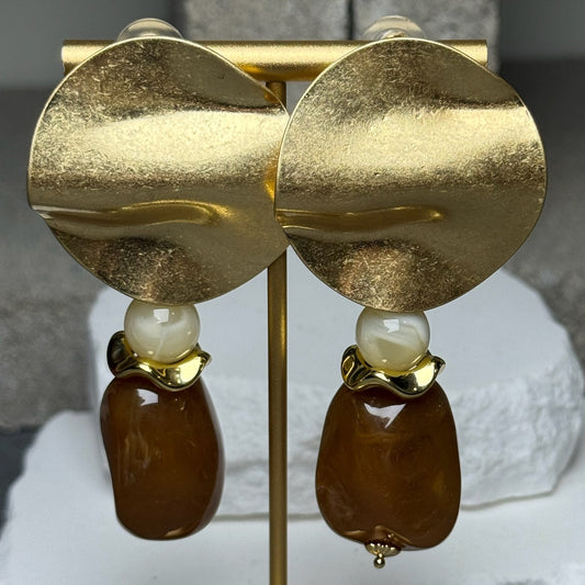 Fashionably Late Statement Earrings